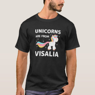 Camiseta Los Unicornios Son De La Residente De Visalia Cali