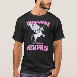 Camiseta Los Unicornios Son De Los Amigos De Memphis Tennes
