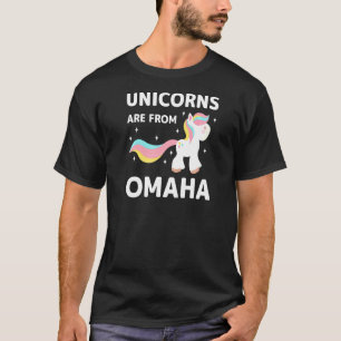 Camiseta Los Unicornios Son De Omaha Nebraska Residente Ne