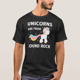 Camiseta Los Unicornios Son De Round Rock Texas Resident Tx