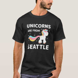 Camiseta Los Unicornios Son Del Residente Wa L De Seattle W