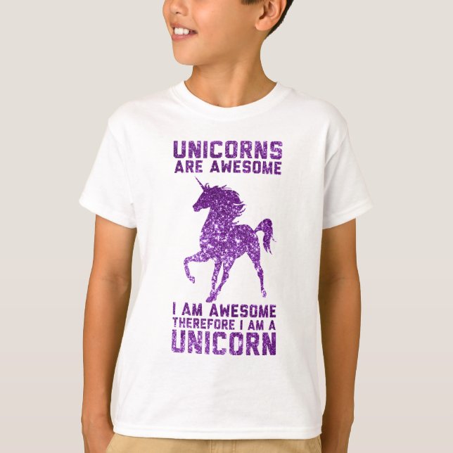 Camiseta Los Unicornios Son Increíbles (Anverso)
