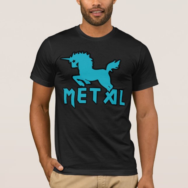 Camiseta Los unicornios son Metalizado (Anverso)