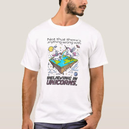 Camiseta Los unicornios son reales (pero mantengamos nuestr