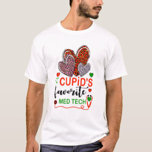 Camiseta Los valentistas favoritos de leopard Heart Cupido