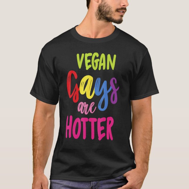 Camiseta Los Vegan Son Vegetarios Más Hoteros Herbívoros (Anverso)