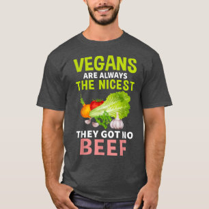 Camiseta Los Veganos No Tienen Bebida Vegan Diseño Para Fru