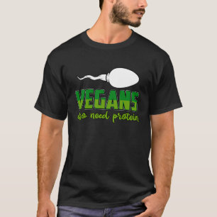 Camiseta Los vegetales también necesitan Protein Vegan Sayi