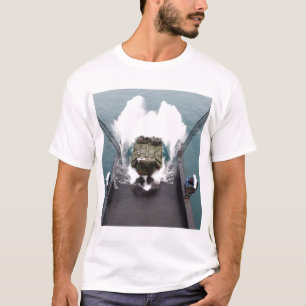 Camiseta Los vehículos del asalto de carros anfibios