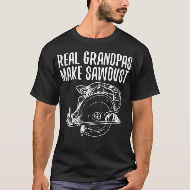 Camiseta Los verdaderos abuelitos hacen que el artesano del (Anverso)