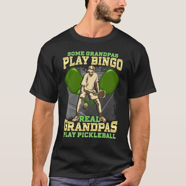 Camiseta Los verdaderos abuelitos juegan al abuelo de las p (Anverso)