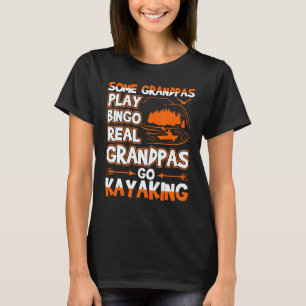 Camiseta Los verdaderos abuelitos van a Kayaking