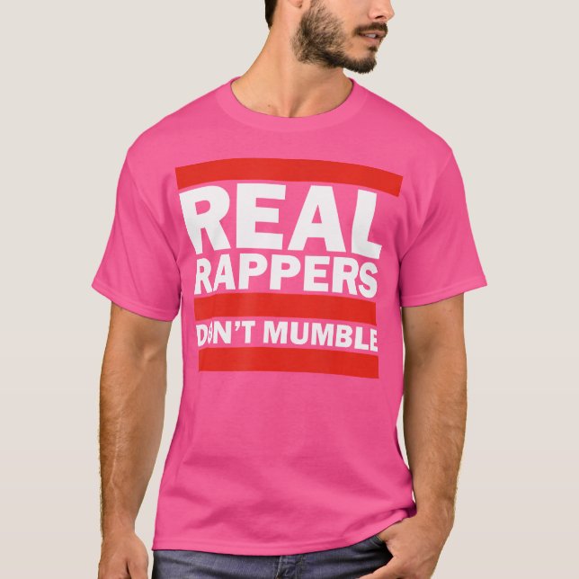 Camiseta Los Verdaderos Raperos No Mutilan - Rap De Hip Hop (Anverso)