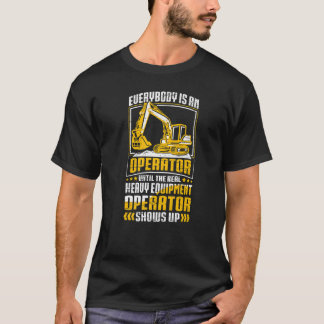 Camiseta Los verdaderos trabajadores de la construcción y l