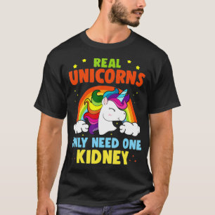 Camiseta Los Verdaderos Unicornios Solo Necesitan Una Donac