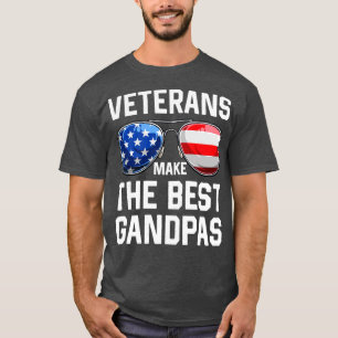 Camiseta Los Veteranos Hacen Que Los Mejores Abuelos Estén 