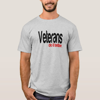 Camiseta Los veteranos lo hacen mejor