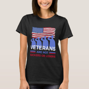 Camiseta Los Veteranos No Son Suckeros Ni Perdedores