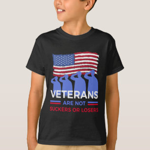 Camiseta Los Veteranos No Son Suckeros Ni Perdedores