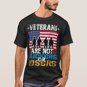 Camiseta Los veteranos no son tontos ni perdedores voto ant