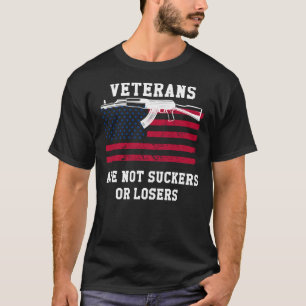 Camiseta Los veteranos veteranos no son inmorales ni perded
