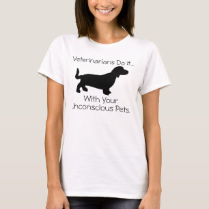 Camiseta Los veterinarios lo hacen… Con sus animales