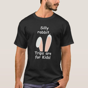 Camiseta Los Viajes De Conejo Silencioso Son Para Niños