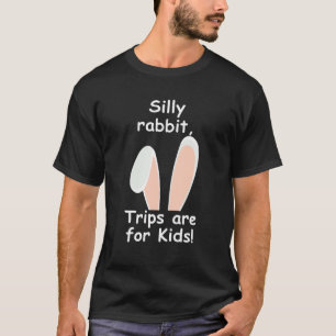 Camiseta Los Viajes De Conejo Silencioso Son Para Niños