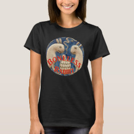 Camiseta Los viajes europeos del conejo sin huesos