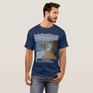 Camiseta Los viajes exóticos de encargo aterrizan apóstol