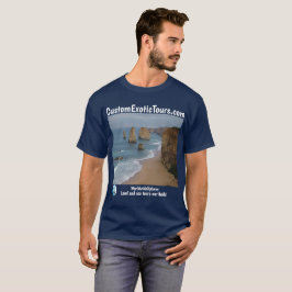Camiseta Los viajes exóticos de encargo aterrizan apóstoles