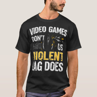 Camiseta Los Videojuegos No Nos Hacen Violentos La Latencia
