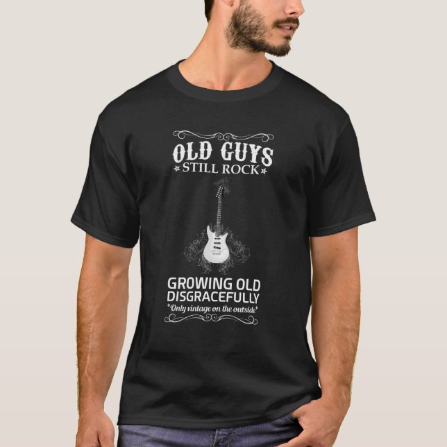 Camiseta Los viejos aún rompen vergonzosamente (Anverso)