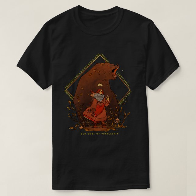 Camiseta Los viejos dioses de los appalaches la reina de la (Diseño del anverso)