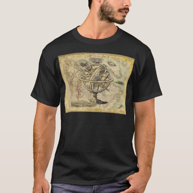 Camiseta Los viejos estadounidenses británicos exploran el  (Anverso)