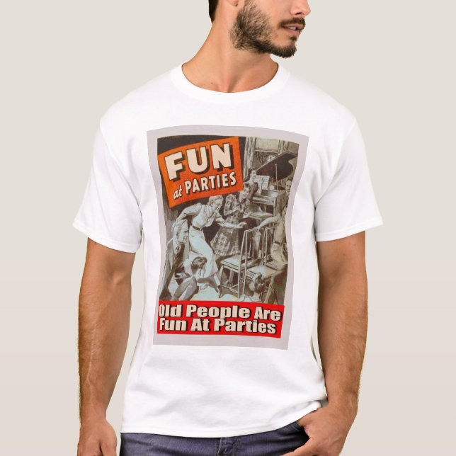 Camiseta Los Viejos Son Divertidos (Anverso)
