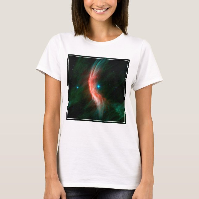 Camiseta Los Vientos Estelares Salen De Zeta Ophiuchi. (Anverso)