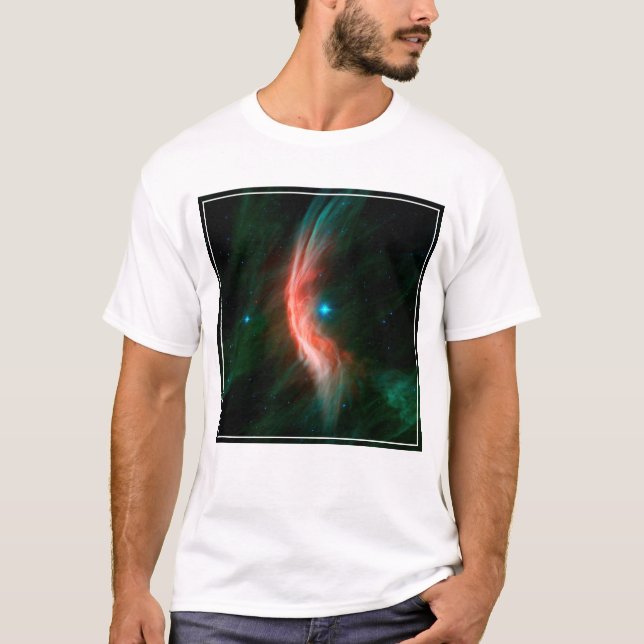 Camiseta Los Vientos Estelares Salen De Zeta Ophiuchi. (Anverso)