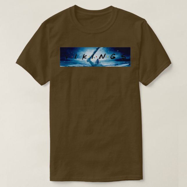 Camiseta Los vikingos 1 (Diseño del anverso)