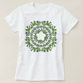 Camiseta ¡Los violetas de primavera son mi amor!