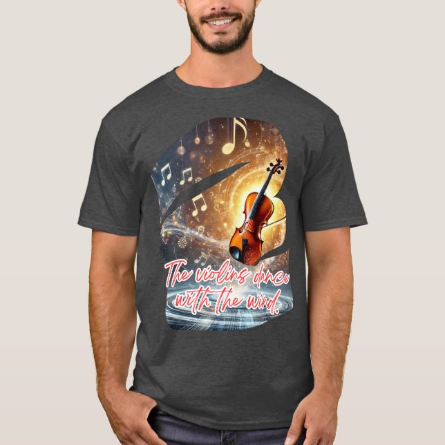 Camiseta Los Violines bailan con el viento (Anverso)