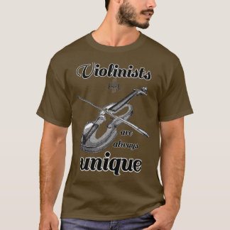 Camiseta Los violinistas siempre son únicos 1
