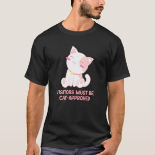Camiseta Los Visitantes Deben Ser Gatos De La Familia Gato