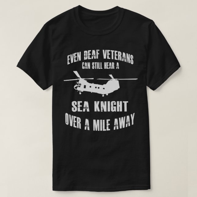 Camiseta Los Votos Sordos Pueden Oír A Un Caballero De Mar  (Diseño del anverso)