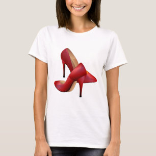 Camiseta Los zapatos del rojo