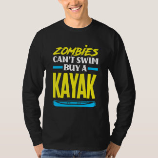 Camiseta Los Zombies No Pueden Nadar Comprar Un Kayak Remo