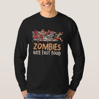 Camiseta Los zombies odian las decisiones de resolución de 