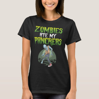 Camiseta Los zombies se comieron mi páncreas Conciencia sob