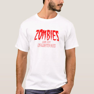 Camiseta Los zombis comieron mi preparación