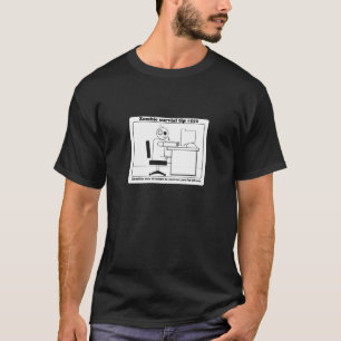 Camiseta Los zombis pueden intentar entrarle en contacto